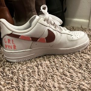 Women’s Custom Air Forces- hand painted